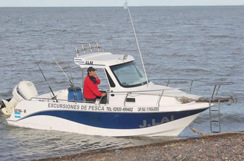 Pesca en Bahía San Blas