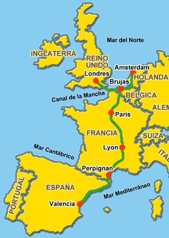 Mapa Europa