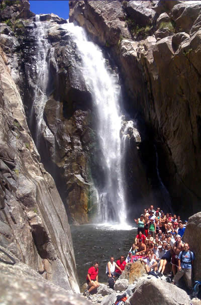 “Salto Escondido” en San Francisco del Monte de Oro, San Luis