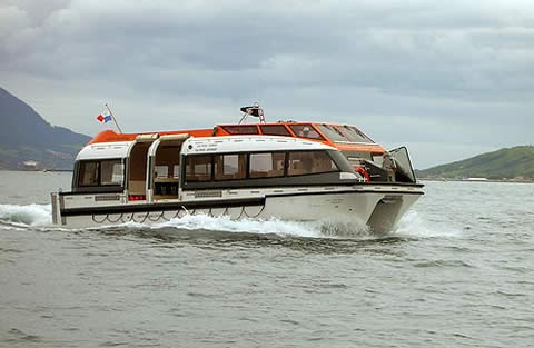 A Europa en barco, auto y avión