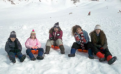 Quiero conocer la nieve papá!!