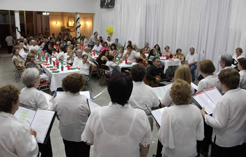 fiesta del Coro del Club Italiano