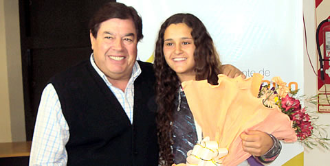 Reconocimiento a Martina Campi