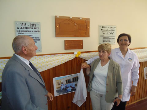 100 años de la Escuela Nº 7 de Sansinena, Buenos Aires