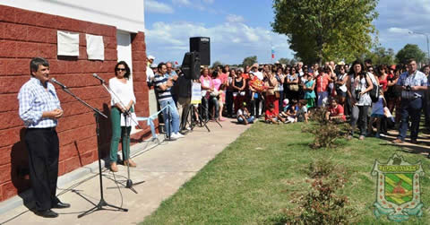 la obra del PP “Deporte Solidario” en González Moreno