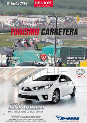 5ta fecha 2014 del TC en el Autódromo de La Pampa