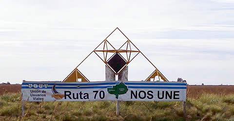 Asamblea regional en General Pico sobre la Ruta 70