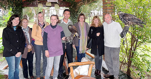 Encuentro Internacional de Cetrería en Colonia Barón