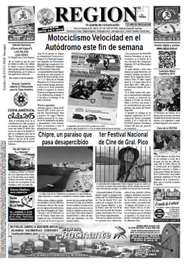 Tapa de Semanario REGION®