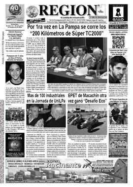 Tapa de Semanario REGION®