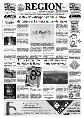 Tapa de Semanario REGION®