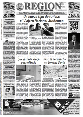 Tapa de Semanario REGION