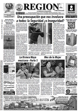 Tapa de Semanario REGION