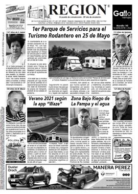 Tapa de Semanario REGION