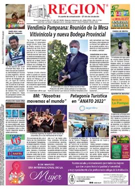 Tapa de Semanario REGION