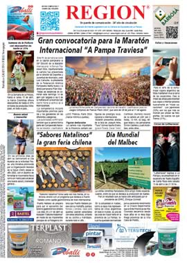 Tapa de Semanario REGION