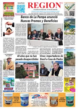 Tapa de Semanario REGION